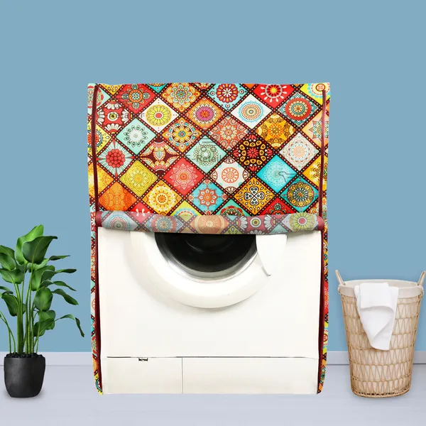 Multicolor_Polyester_Fabric_Front_Load_Washing_Machine_Cover_For_Home