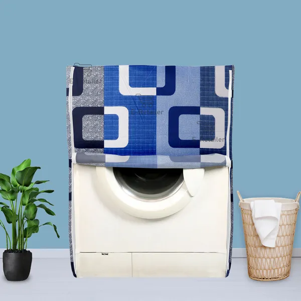 Blue_Polyester_Fabric_Front_Load_Washing_Machine_Cover_For_Home