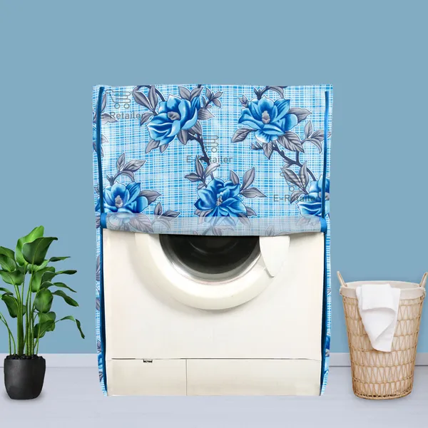 Blue_Polyester_Fabric_Front_Load_Washing_Machine_Cover_For_Home