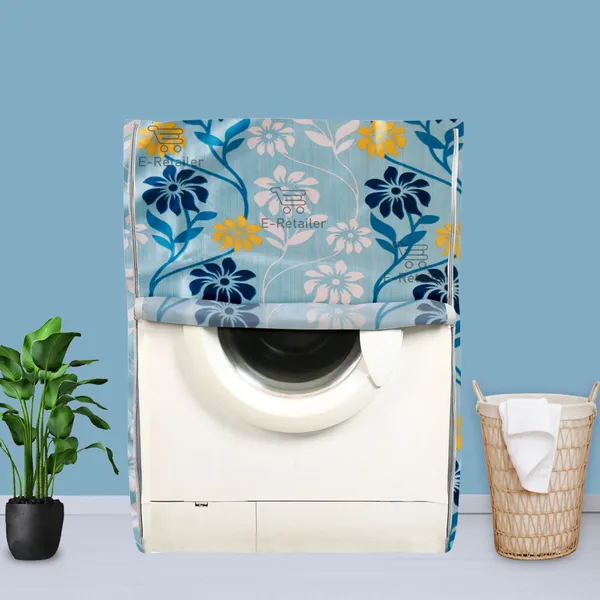 Blue_Polyester_Fabric_Front_Load_Washing_Machine_Cover_For_Home