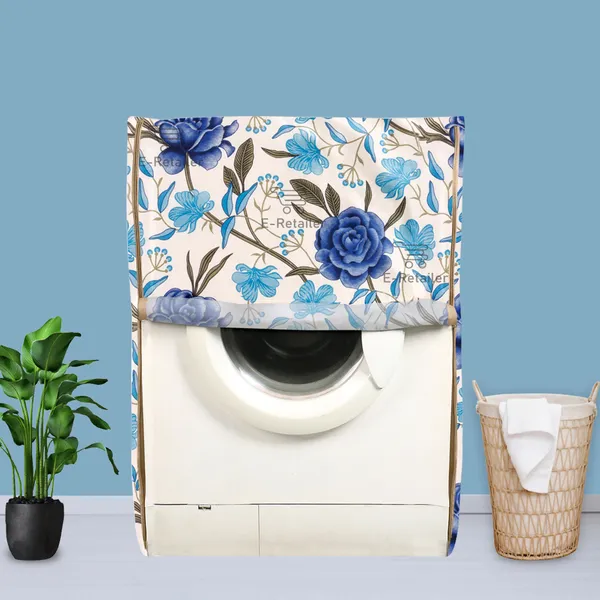 Blue_Polyester_Fabric_Front_Load_Washing_Machine_Cover_For_Home