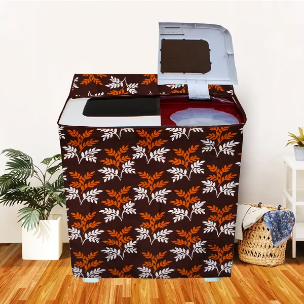 Brown_Polyester_Fabric_Semi_Automatic_Washing_Machine_Cover_For_Home
