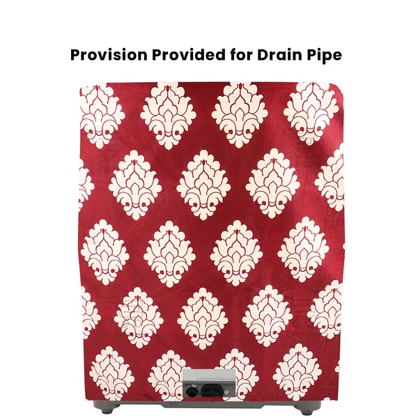 Maroon_Polyester_Fabric_Semi_Automatic_Washing_Machine_Cover_For_Home