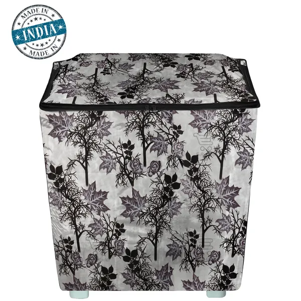 Black_Polyester_Fabric_Semi_Automatic_Washing_Machine_Cover_For_Home