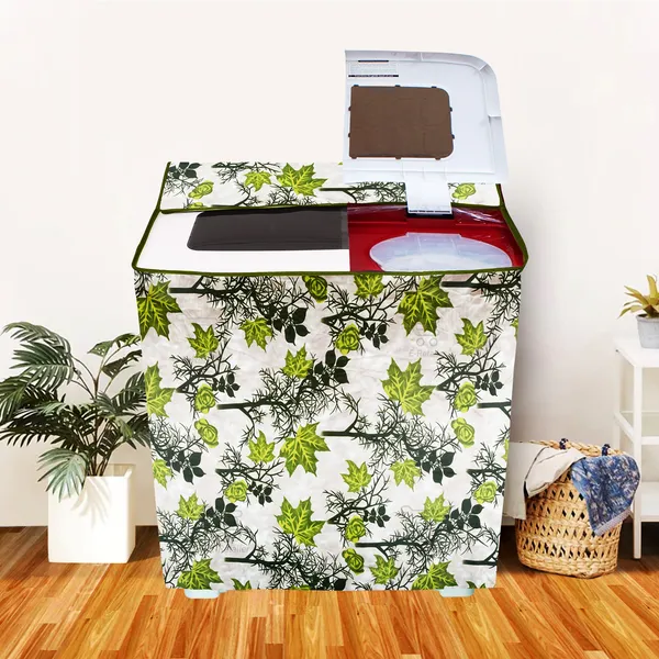 Green_Polyester_Fabric_Semi_Automatic_Washing_Machine_Cover_For_Home