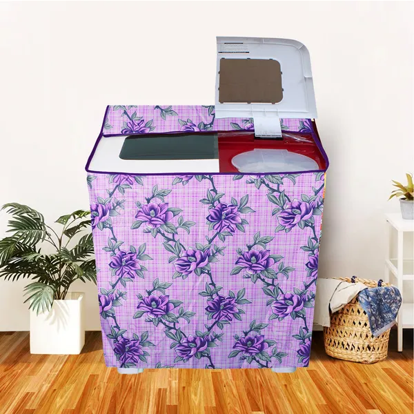 Purple_Polyester_Fabric_Semi_Automatic_Washing_Machine_Cover_For_Home