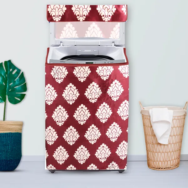 Maroon_Polyester_Fabric_Top_Load_Fully_Automatic_Washing_Machine_Cover_Suitable_For_5kg_To_8_kg
