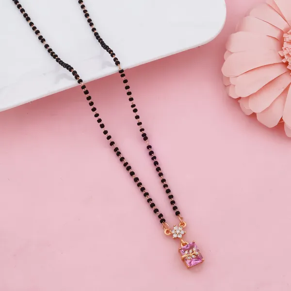 Golden_Rose_Sparkstone_Mangalsutra_Elegant_Bead_Necklace_For_Women