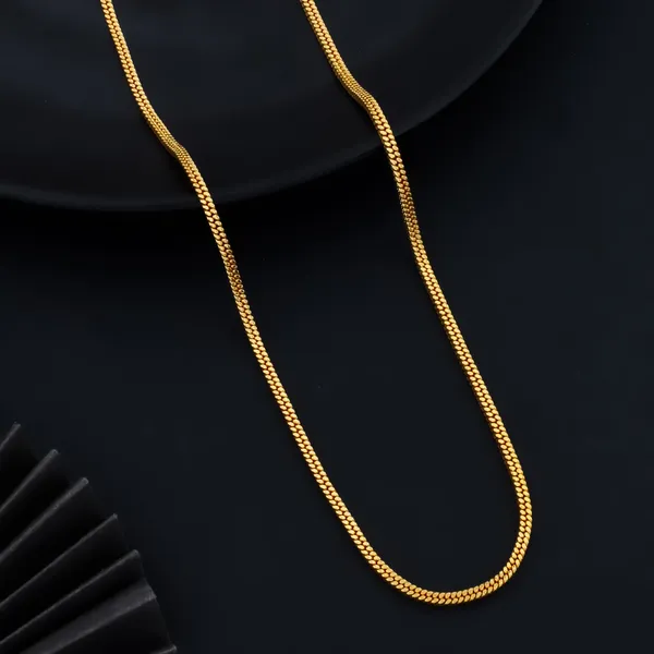Golden_Luxury_Tone_Chain_Necklace_For_Men