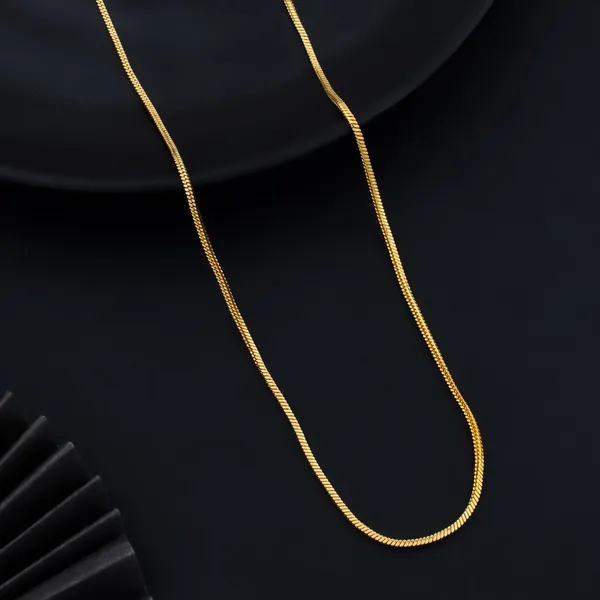 Golden_Premium_Tone_Imitation_Chain_Necklace_For_Men