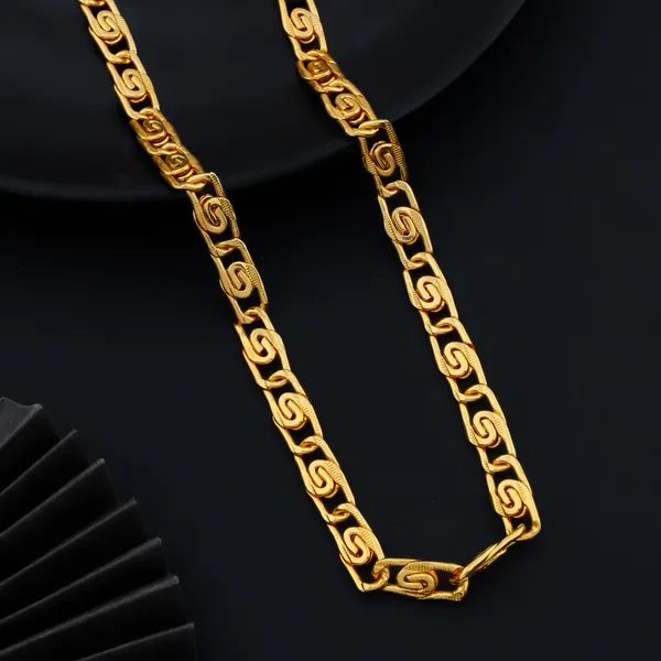 Golden_Premium_Imitation_Jewellery_Look_Chain_Necklace_For_Men