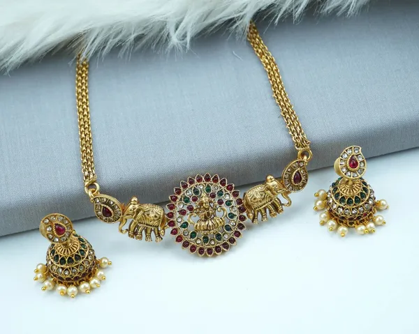 Royal_Lakshmi_Elephant_Temple_Necklace_Set