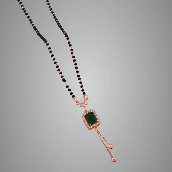 Golden_Modern_Beads_Mangalsutra_Necklace_With_Stone_Pendant_For_Women