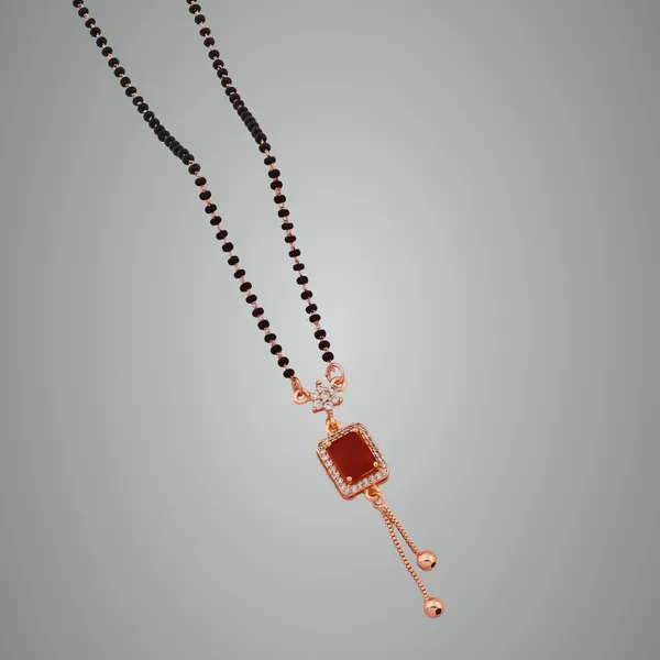 Golden_Modern_Beads_Mangalsutra_Necklace_With_Stone_Pendant_For_Women