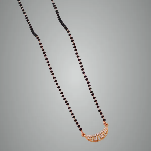 Golden_Elegant_Beads_Mangalsutra_With_Curved_Cz_Pendant_For_Women