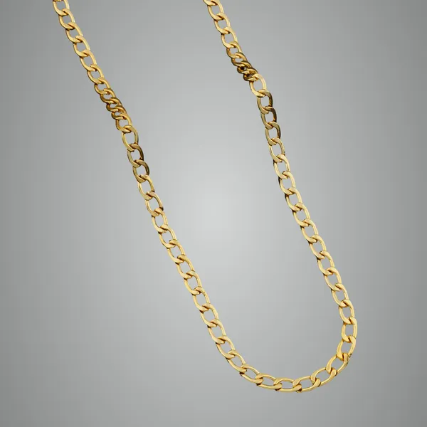 Golden_Cuban_Style_Chain_Necklace_For_Men