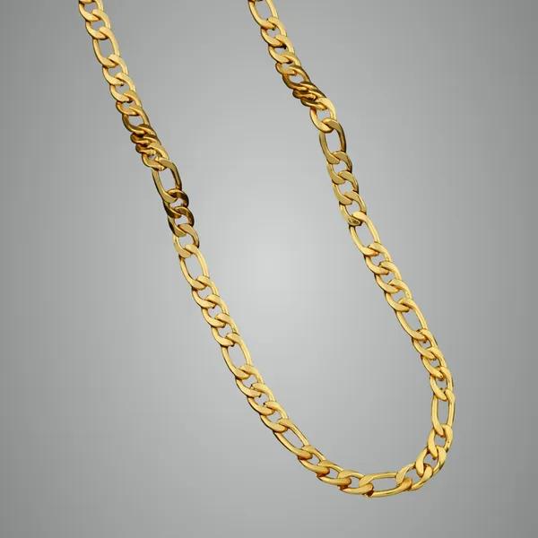 Golden_Tone_Cuban_Link_Chain_Necklace_Premium_Imitation_Fashion_Jewelry_For_Men