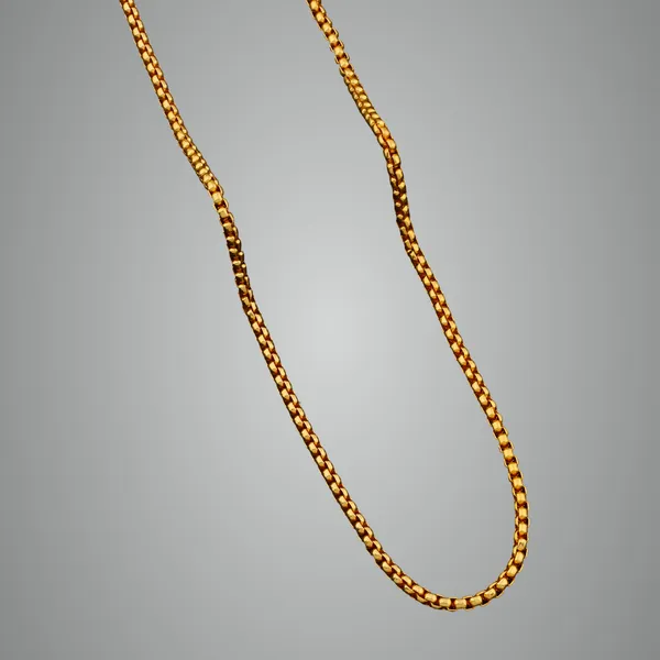 Golden_Tone_Cuban_Link_Chain_Necklace,_Premium_Imitation_Jewellery_For_Men_For_Men