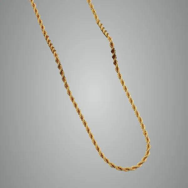 Golden_Tone_Rope_Chain_Necklace_Premium_Imitation_Jewellery_For_Men