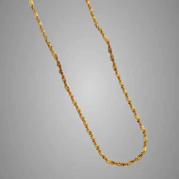 Golden_Premium_Tone_Imitation_Chain_Necklace_Modern_Stylish_Fashion_Jewelry_For_Men