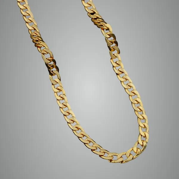Golden_Premium_Tone_Cuban_Link_Chain_Necklace_For_Men