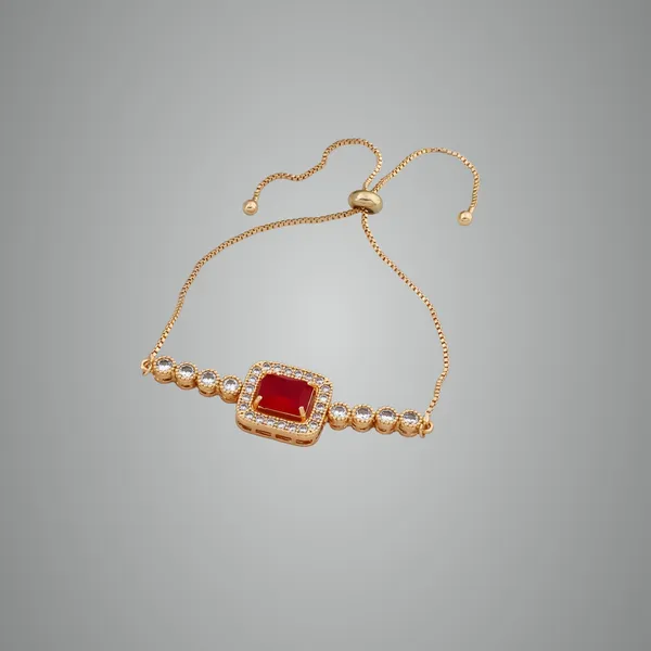 Golden_Stone_Adjustable_Bracelet_For_Women
