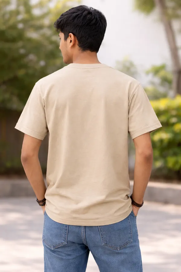 Camel__Regular_Fit_Graphic_T-Shirt_For_Men_&_Women