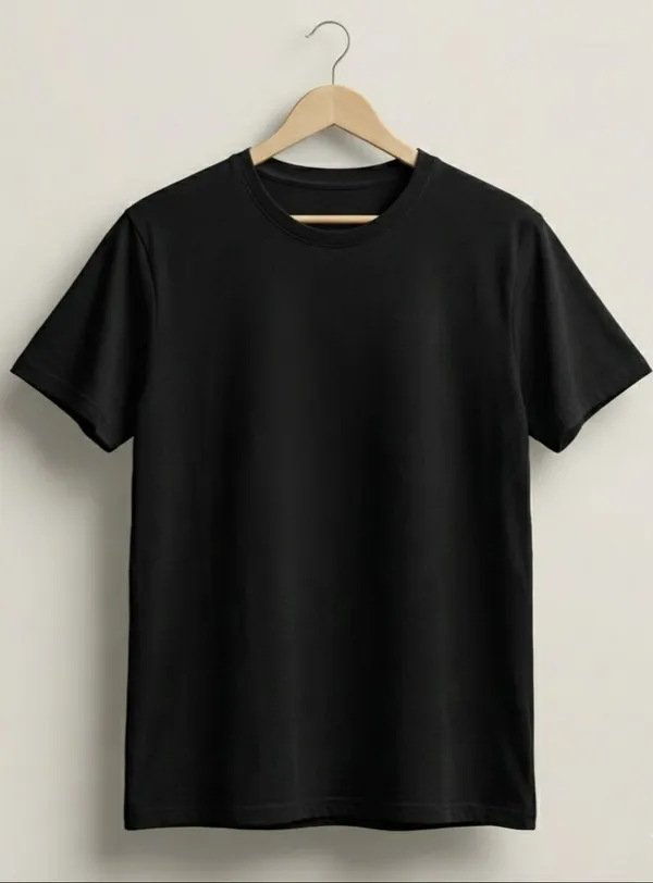 Black_Regular_Fit_Essential_T-Shirt_For_Men_&_Women
