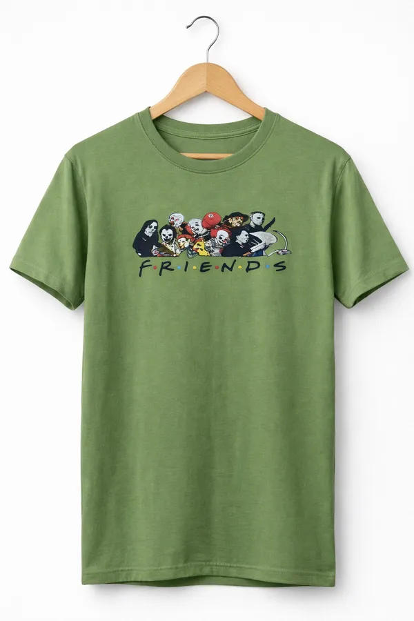 Olive_Green_Regular_Fit_Graphic_T-Shirt_For_Men_&_Women