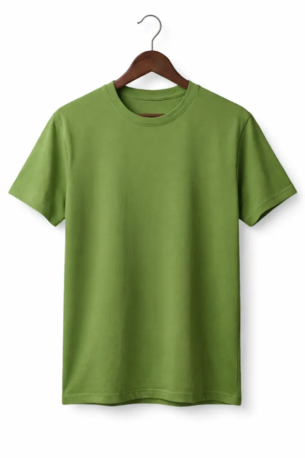 Green_Regular_Fit_T-Shirt_For_Men_&_Women