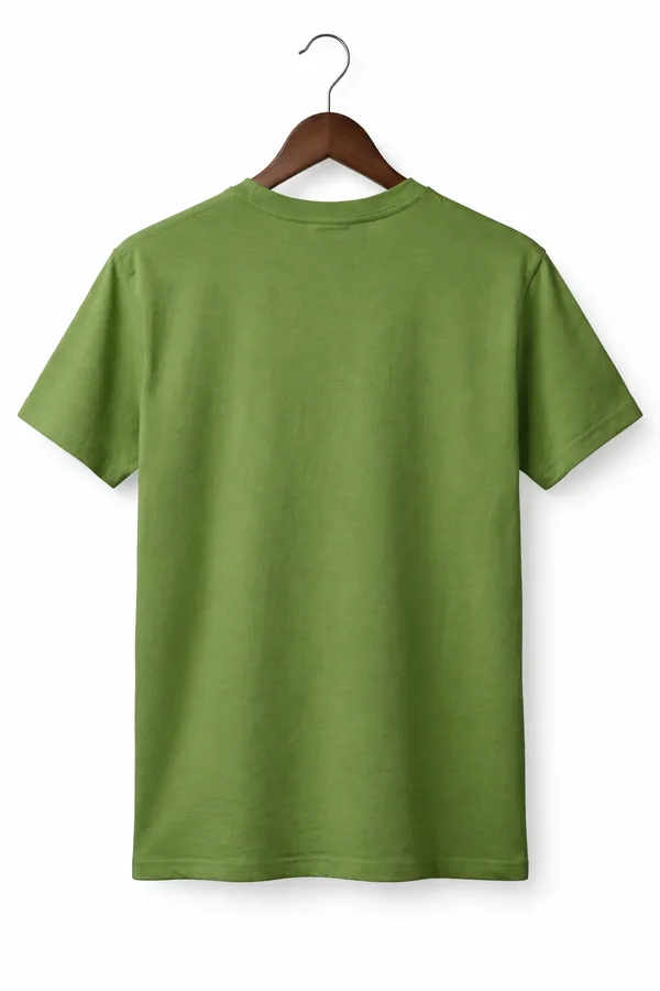 Green_Regular_Fit_T-Shirt_For_Men_&_Women