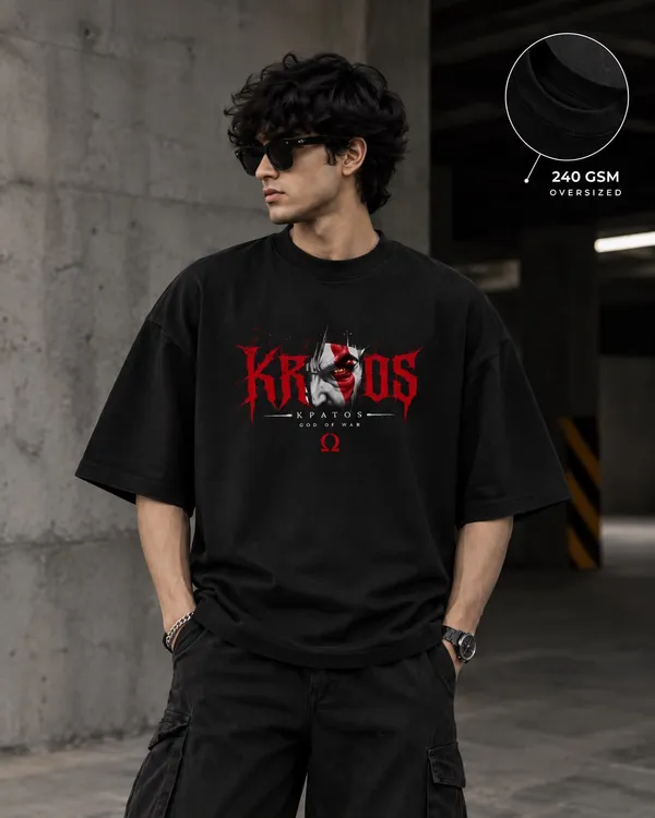 Kratos_God_of_War_Oversized_Tee
