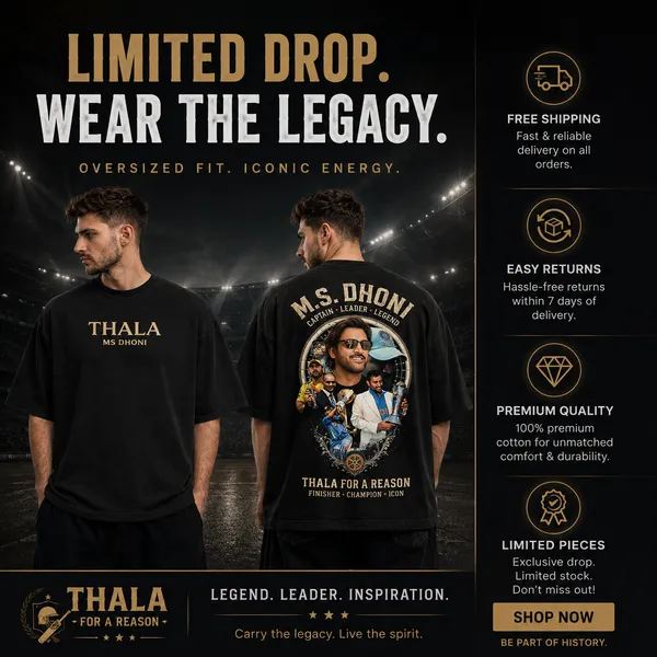 MS_DHONI_THALA_Oversized_T-Shirt