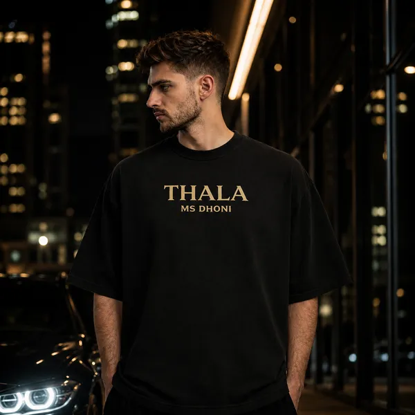 MS_DHONI_THALA_Oversized_T-Shirt