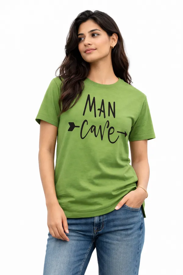 Olive_Green_Regular_Fit_Graphic_T-Shirt_For_Men_&_Women