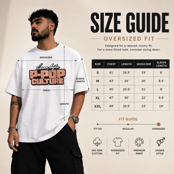 P-POP_Culture_Karun_Aujla_Oversized_T-Shirt__(Unisex)