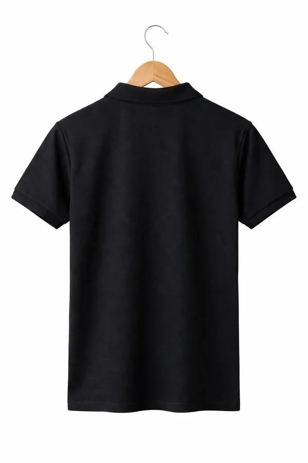 Black_Cotton_Blend_Classic_Polo_T-Shirt_