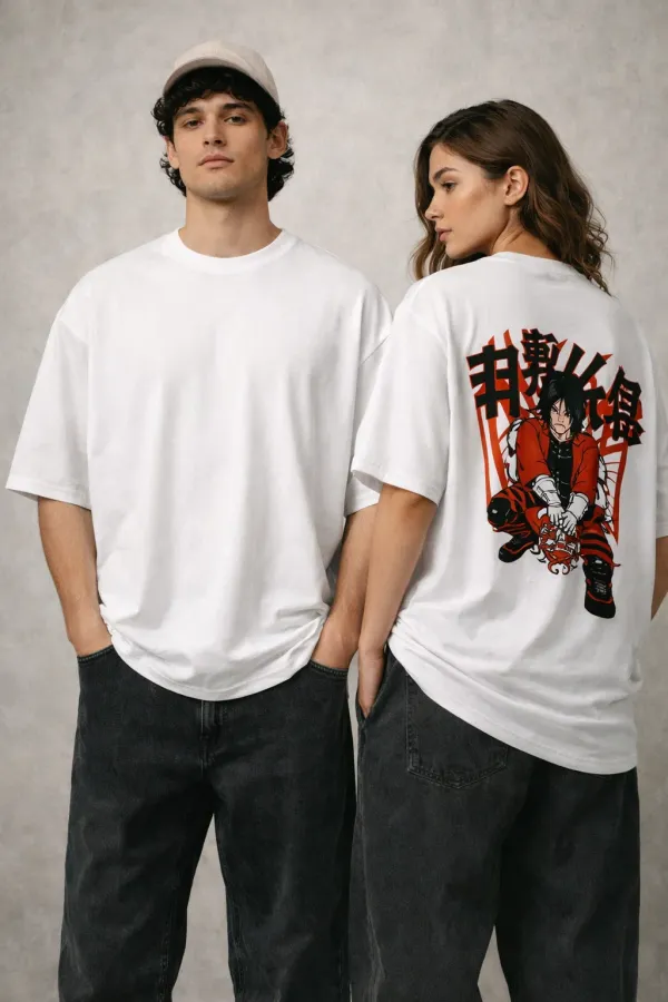 White_Street_Anime_Oversized_T-Shirt