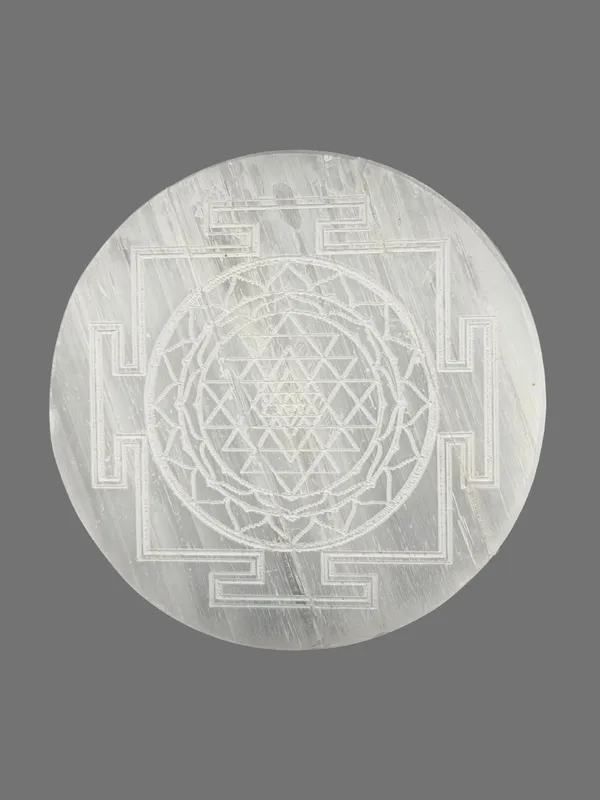 Selenite_Shree_Yantra_Disc