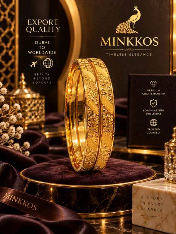 MINKKOS_Diamond-Cut_Floral_Gold_Bangles
