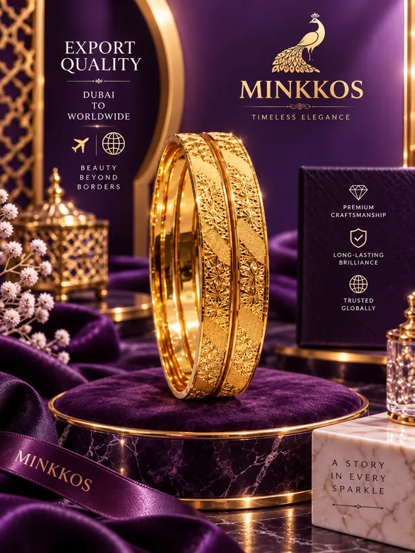 MINKKOS_Diamond-Cut_Floral_Gold_Bangles