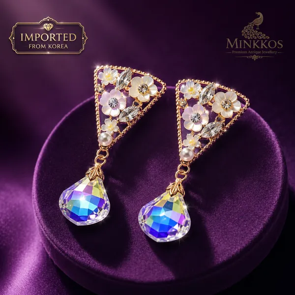 Imported__𝐒𝐖𝐀𝐑𝐎𝐒𝐊𝐈_Aurora_Bloom_Korean_Earrings