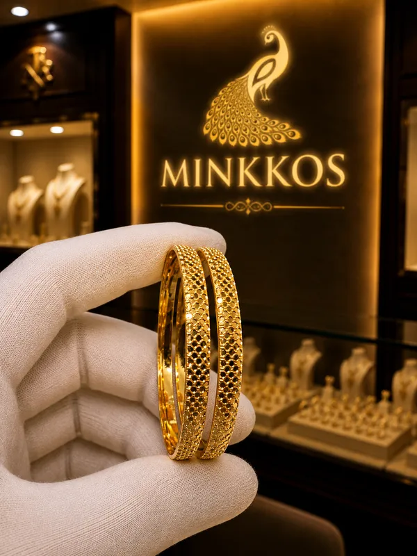 MINKKOS_Classic_Signature_with_Honeycomb_Bangle_Combo