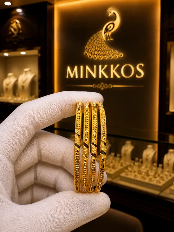 MINKKOS_Royal_Sparkle_Gold_Bangles_Set_(4_Pcs)