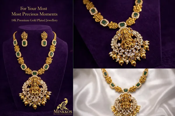 Premium_Traditional_Gold_Emerald_Temple_Style_Necklace
