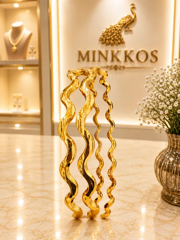 MINKKOS_Signature_Snake_&_Rajlakshmi_Bangle_Combo