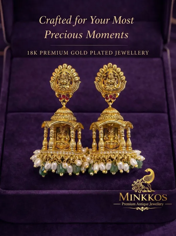 Premium_Traditional_Gold_Stone_and_Pearl_Combo_Earring_Combo