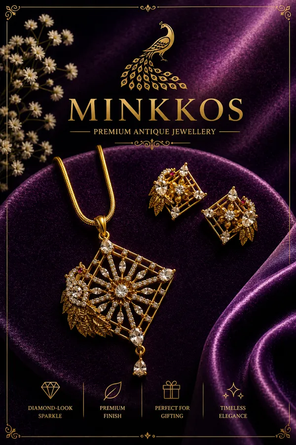 Signature_Royal_Peacock_Diamond_Like_Pendant_Elegance_Set