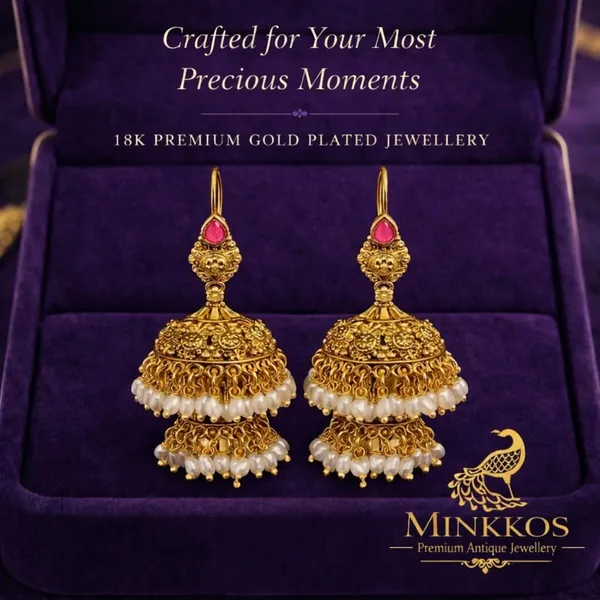 Premium_Traditional_Gold_Pearl_Filigree_Ear_Ring_Set