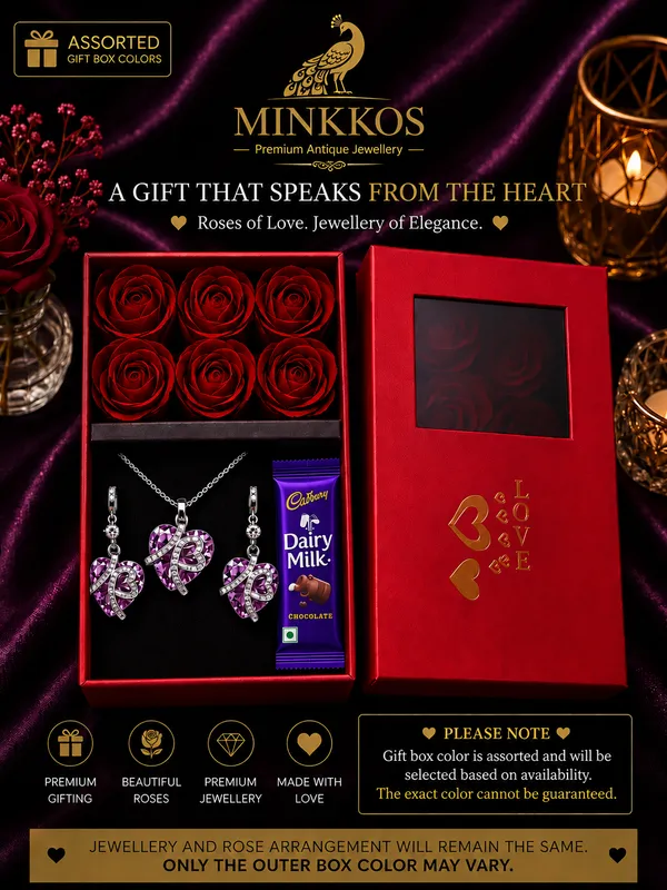Amethyst_Heart_Swarovski_Pendant_&_Earring_Gift_Set
